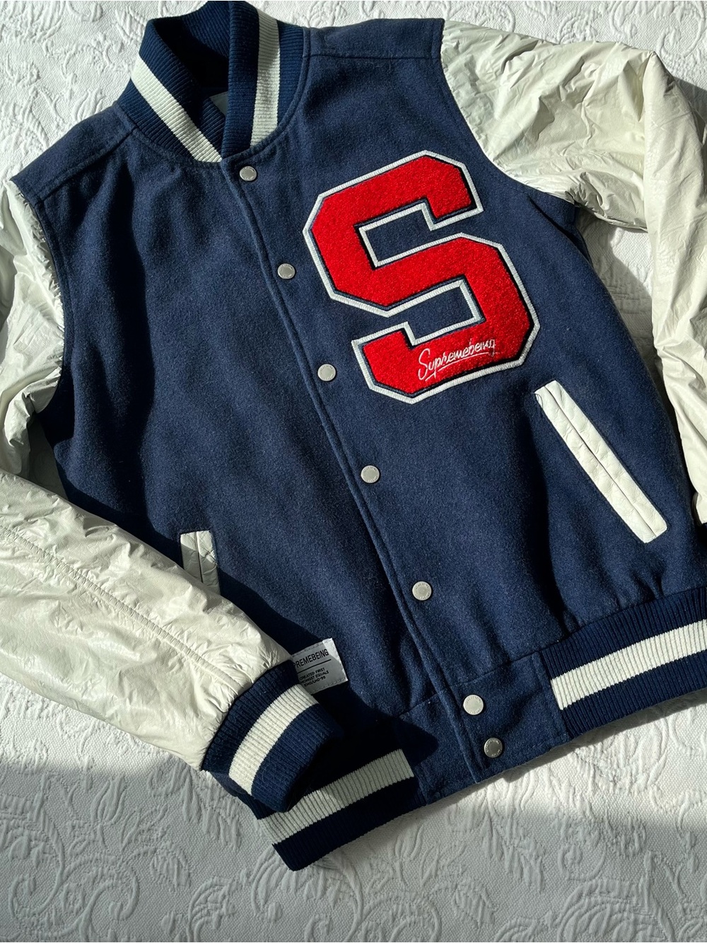 Supreme Being Varsity Jacket